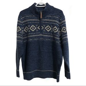 Wind River mock neck, 1/4 zip sweater. Save 25% when you buy two or more items.